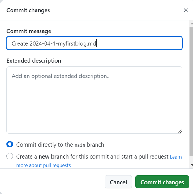 Commit draft